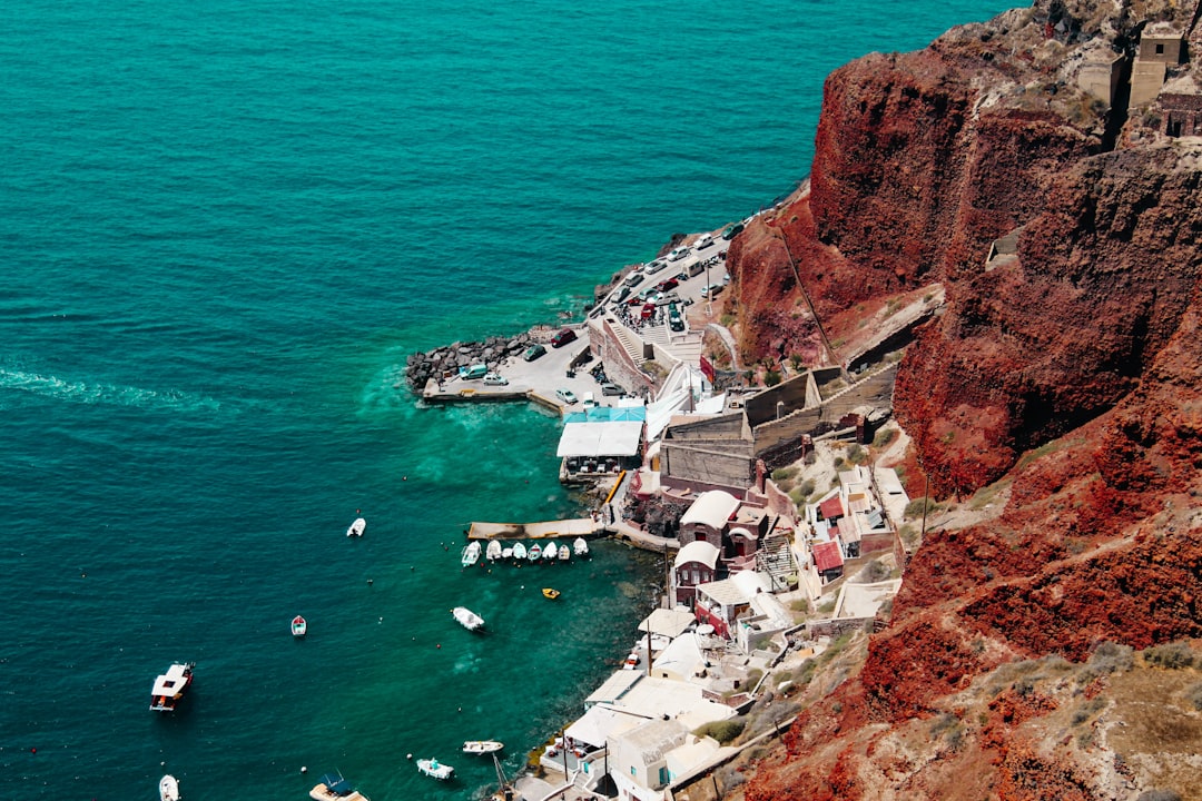 Cliff photo spot Thera Amorgos Monastery