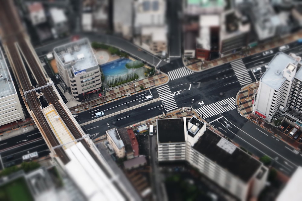 Fotografia aerea della città dello skyline