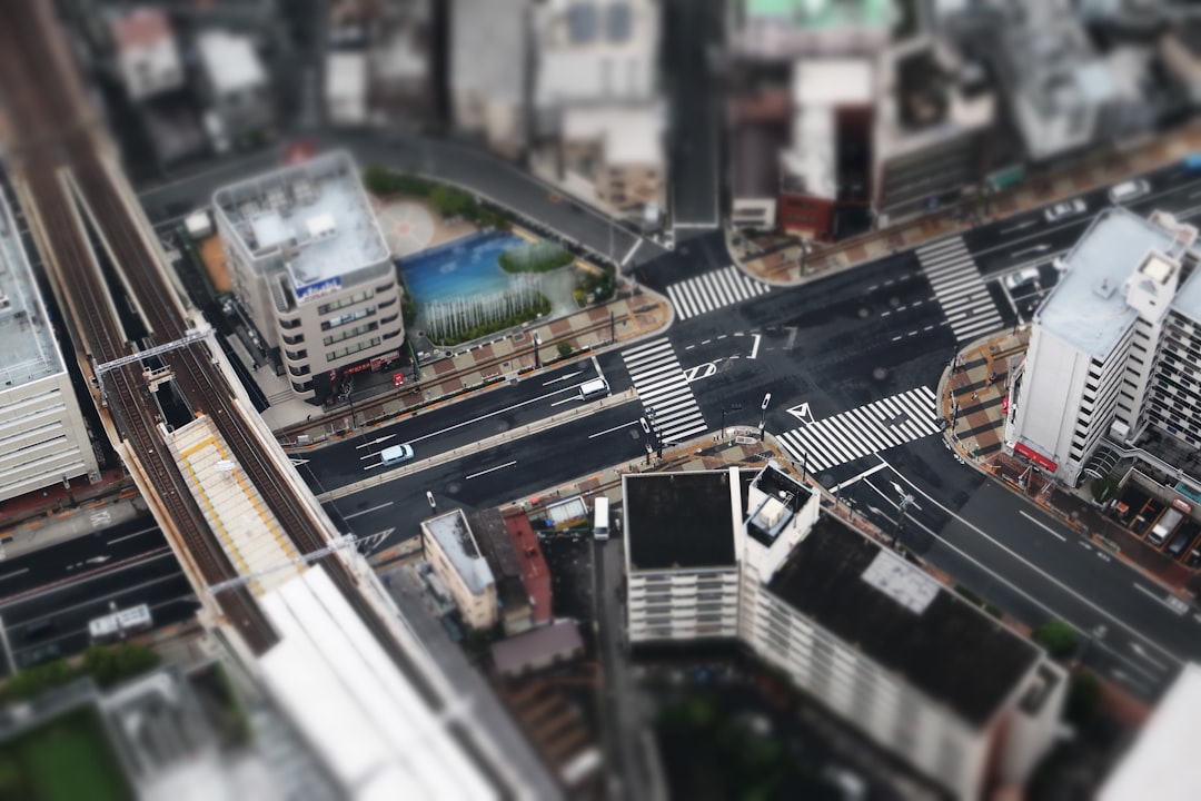aerial photography of skyline city