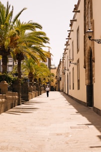 man walking on side walk