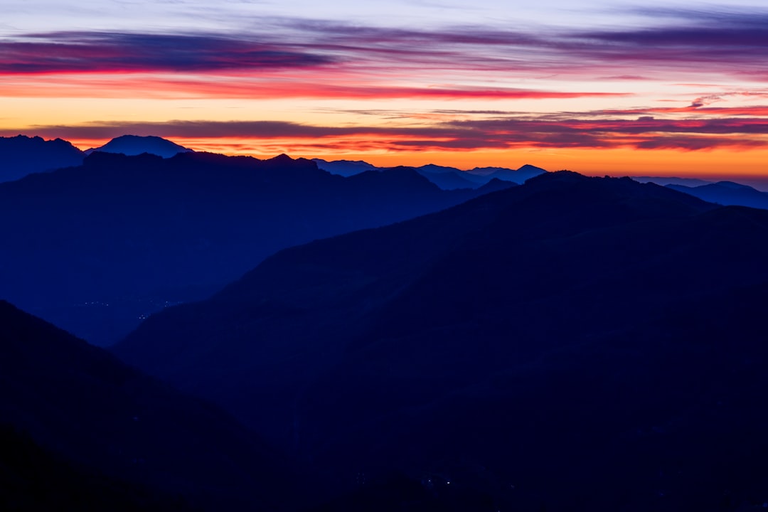 Mountain range photo spot Monte Due Mani Pino sulla Sponda del Lago Maggiore