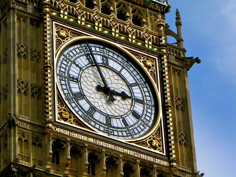 shallow focus of Big Ben