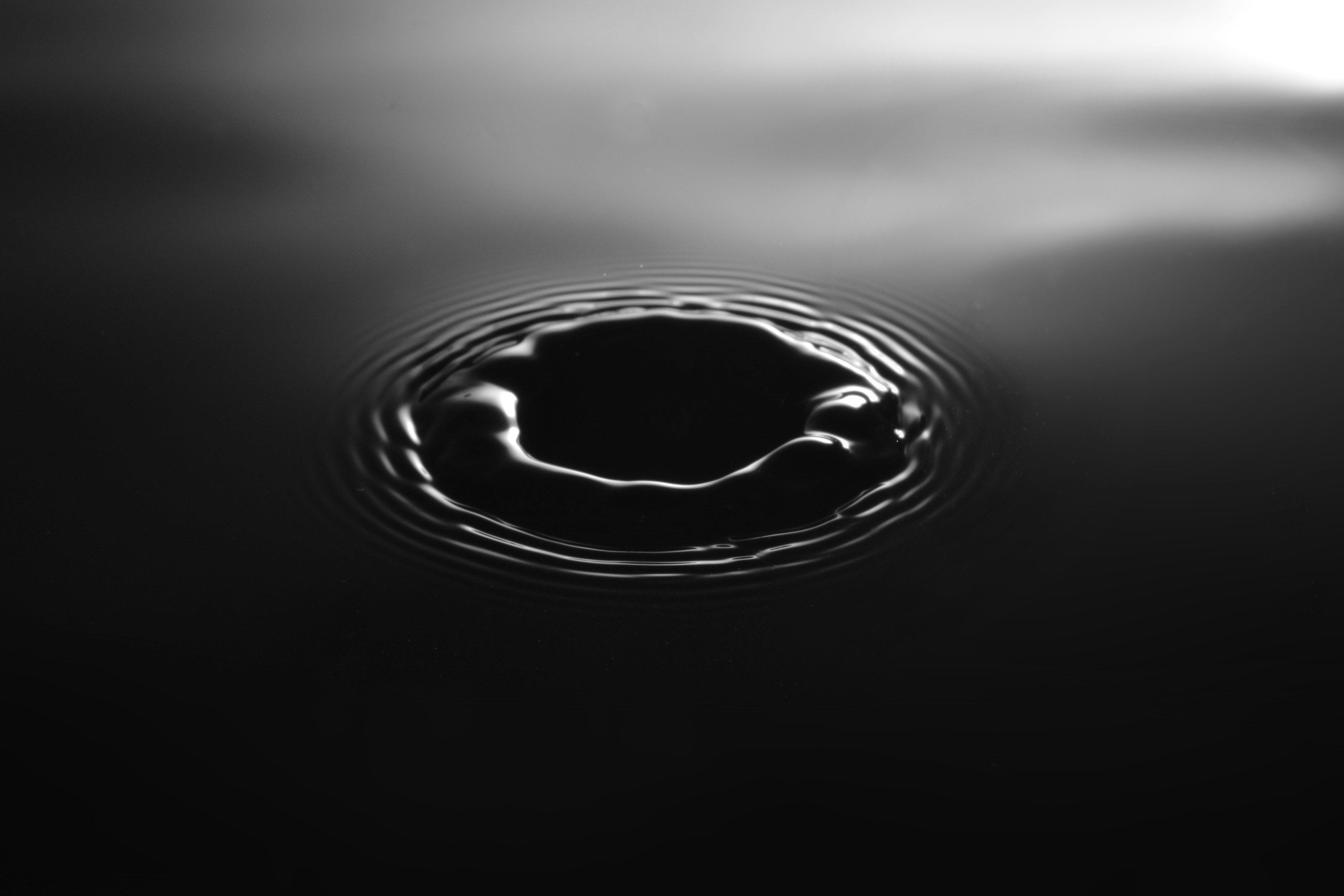 "monochrome water ripple"