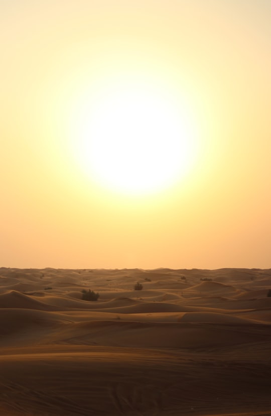 photo of Dubai Desert near The Palm
