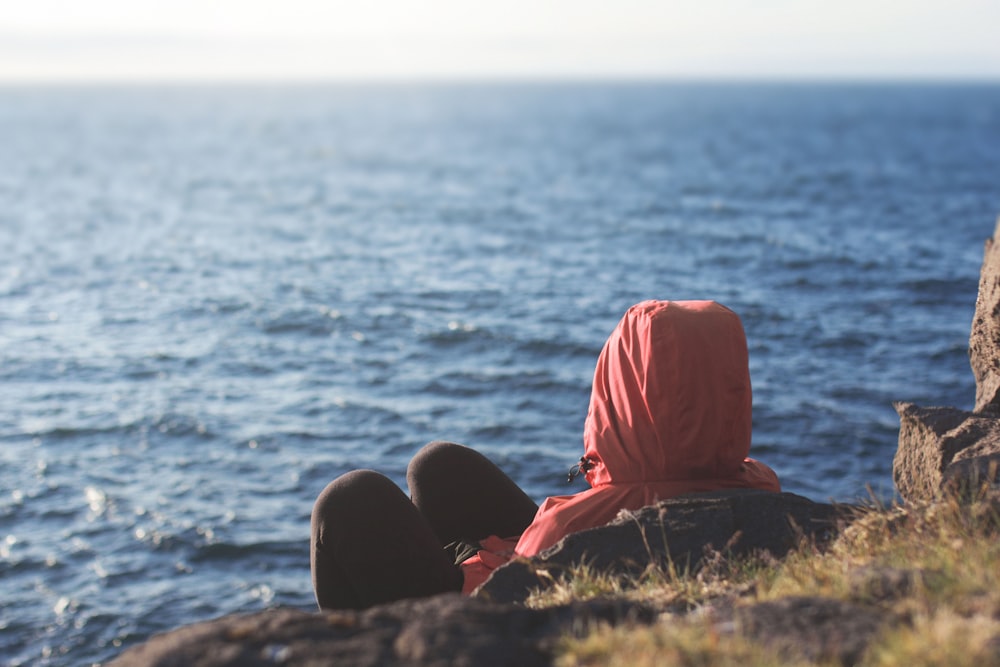 cocar de hijab vermelho