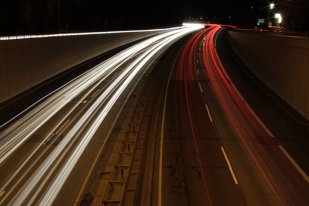 time lapse photography of northbound