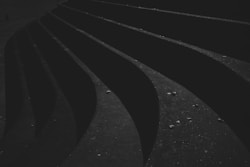 black and gray staircase