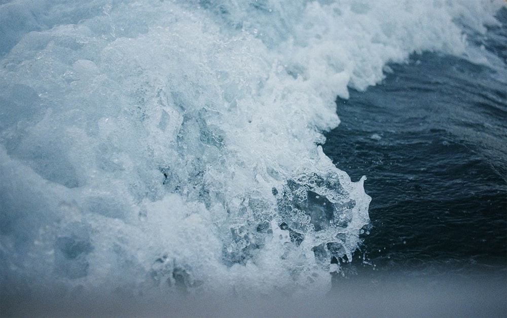 photo of tidal waves