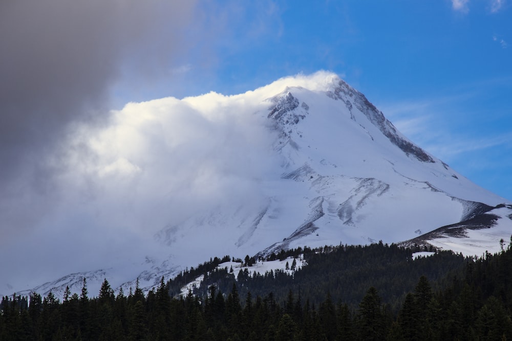 landscape photography of mountain