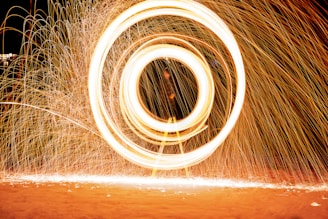 time lapse photography of LED waters