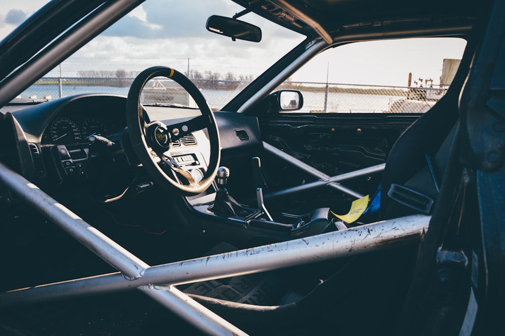 racing car interior