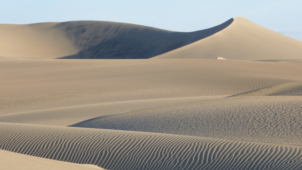 Landschaftsfotografie der Wüste