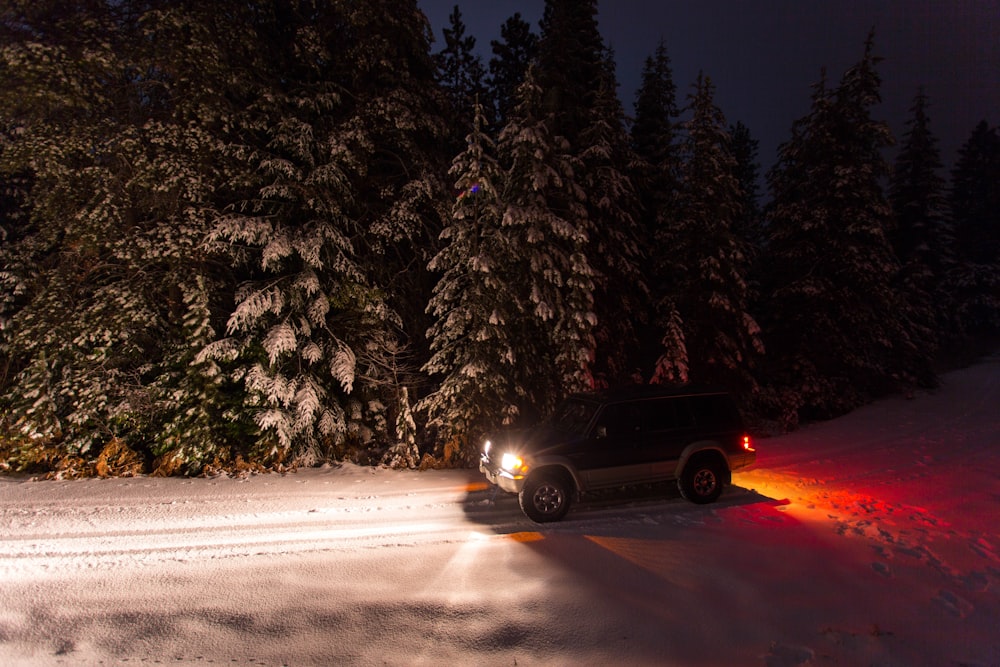 SUV on road