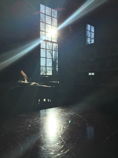 Natural light illuminating a quiet moment where Armando reviews a client’s proposal with a thoughtful smile.