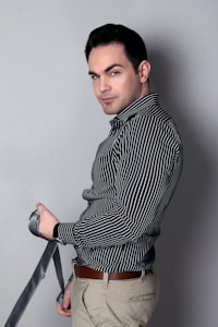 Striped Silk Tie