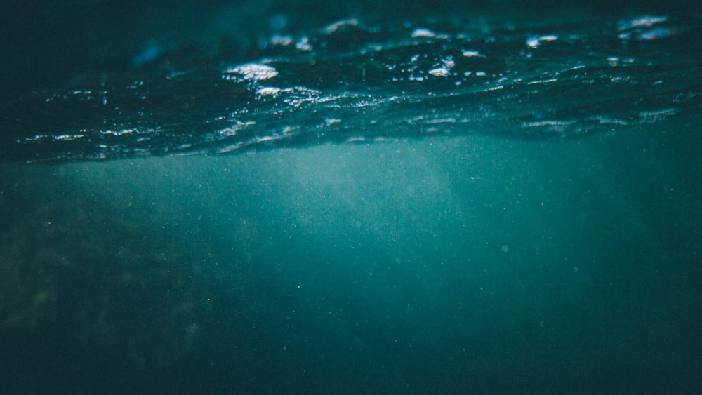 Captura de câmera subaquática