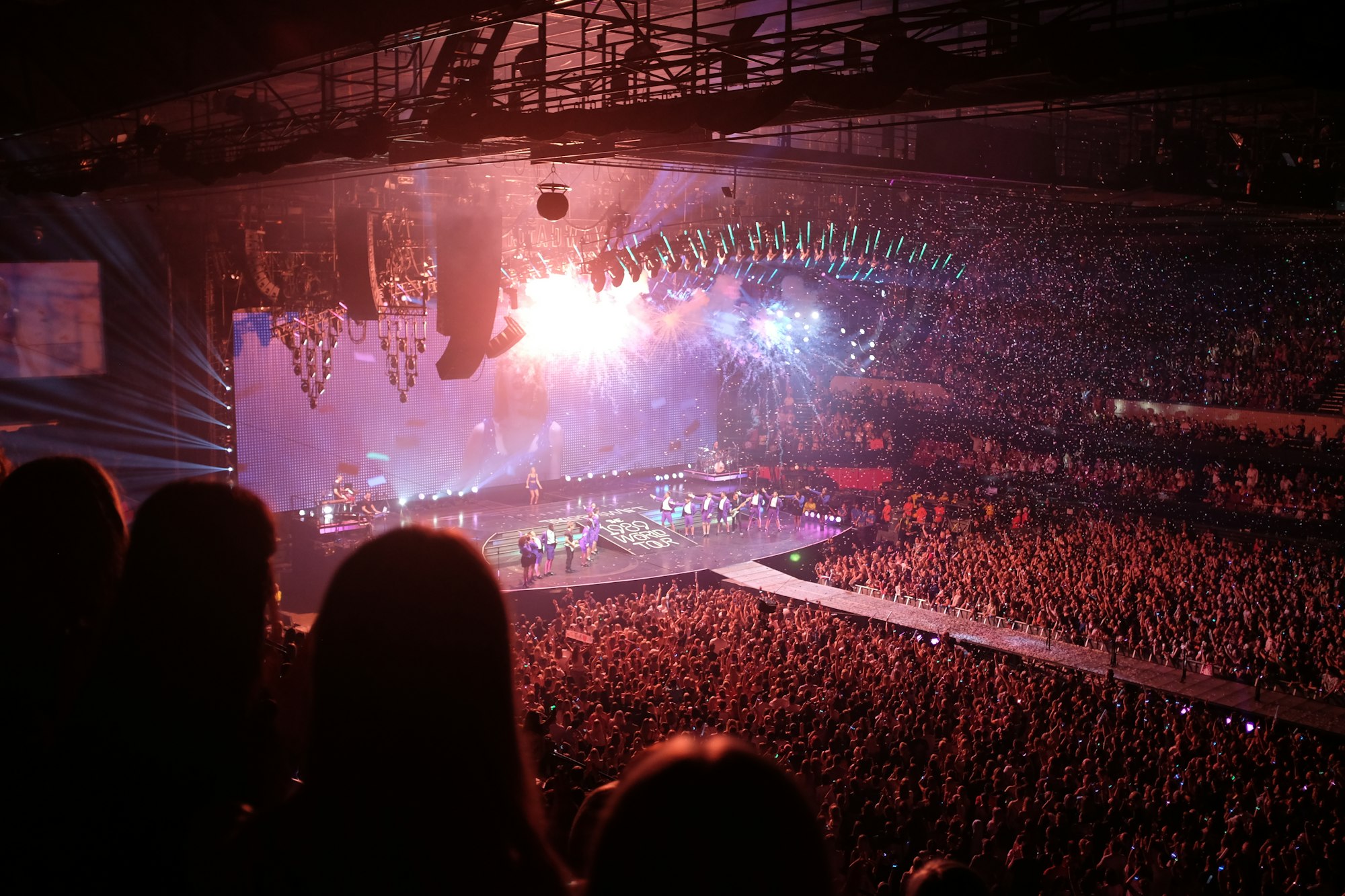 Full venue during a performance
