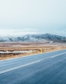 landscape photography of road