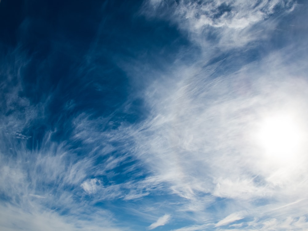 穏やかな空