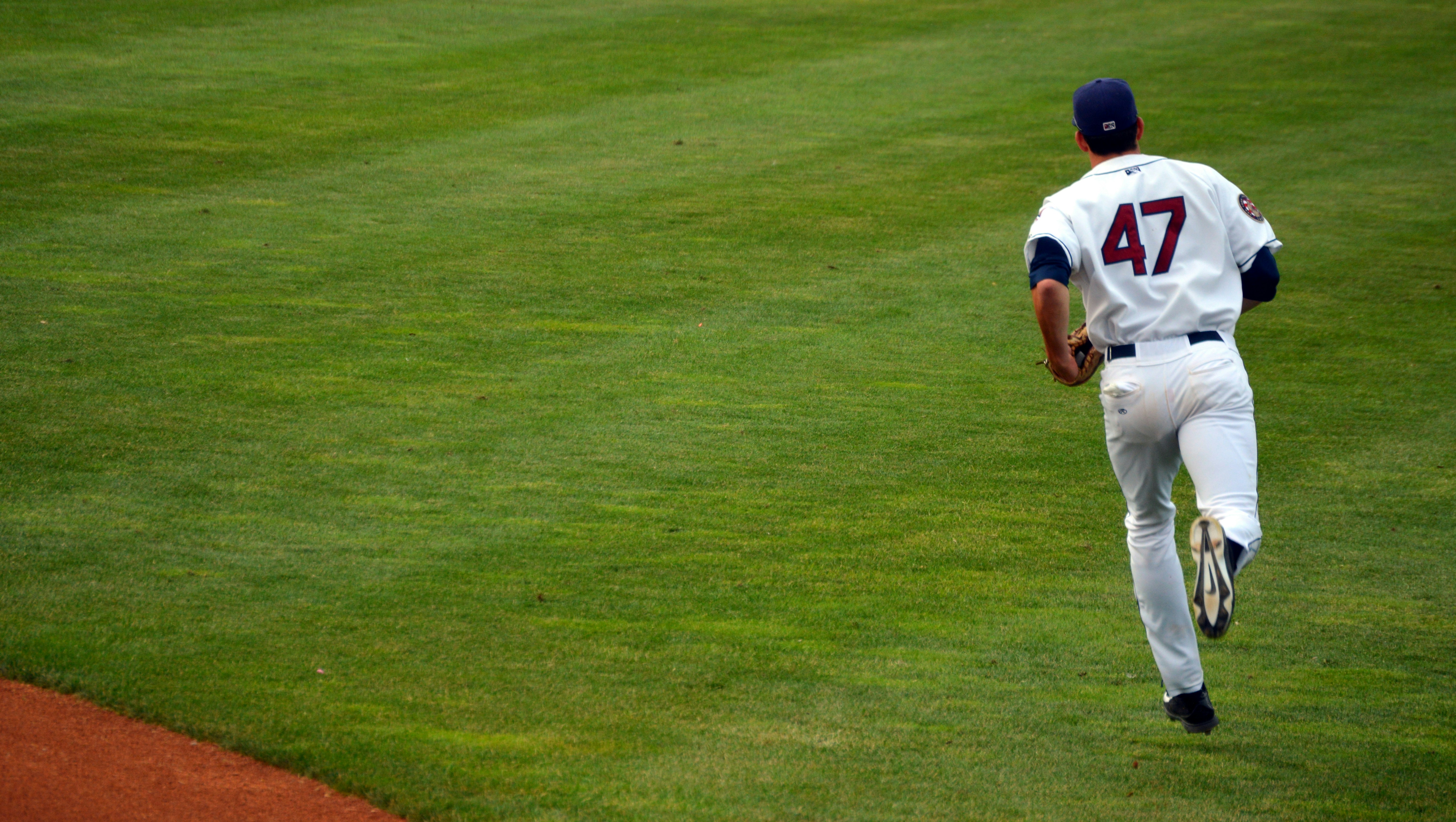 Running in the outfield