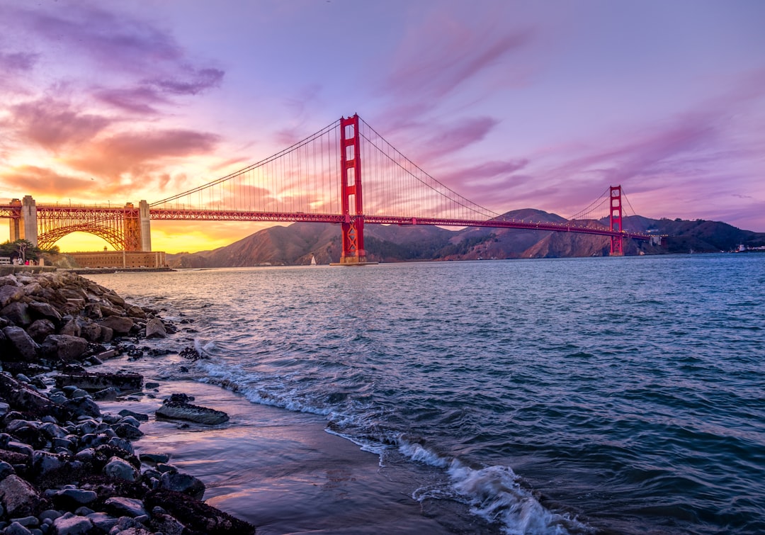 Golden Gate Bridge during Golden Hour