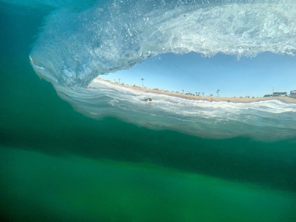 Captura de cámara bajo el agua