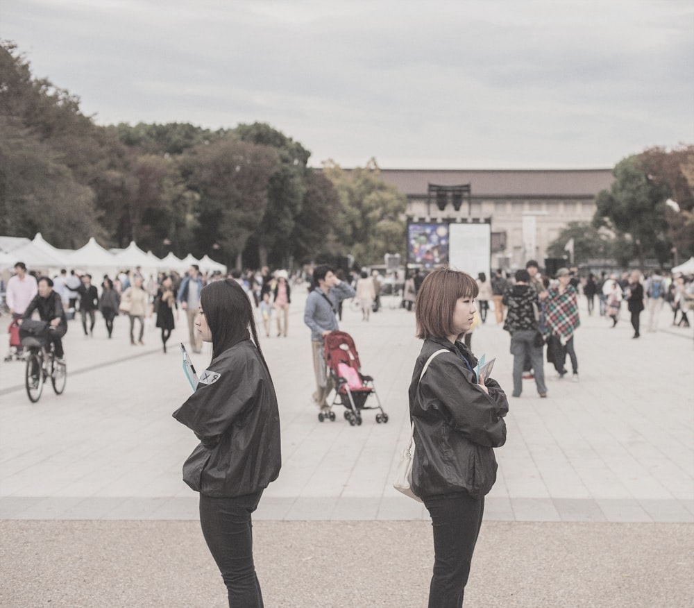 people standing near building during daytime