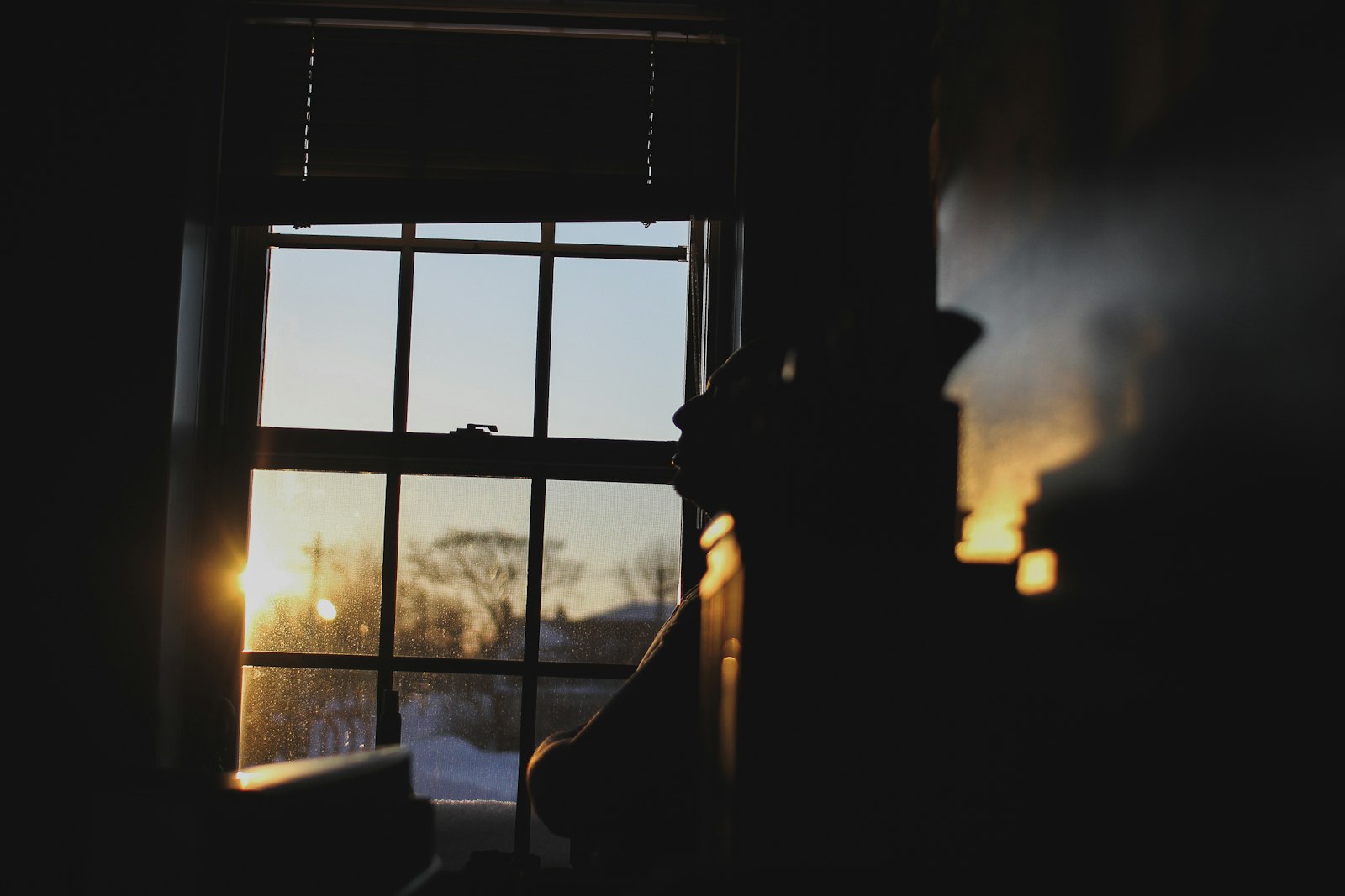 Canon EOS 60D sample photo. Silhouette photography of window photography