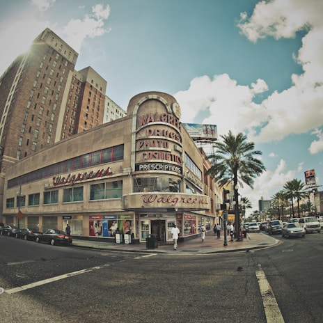 Front view of Sunshine Latin Pharmacy Inc storefront with welcoming signage.