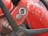 A close-up of a used agricultural tractor ready for inspection.