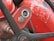 A close-up of a used agricultural tractor ready for inspection.