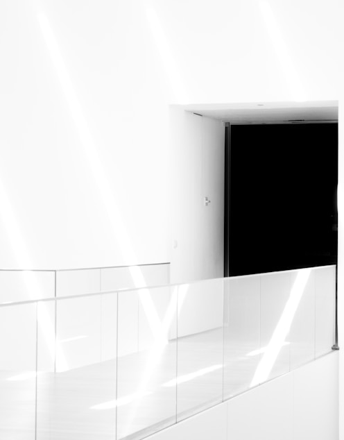 white wall paint with opened door