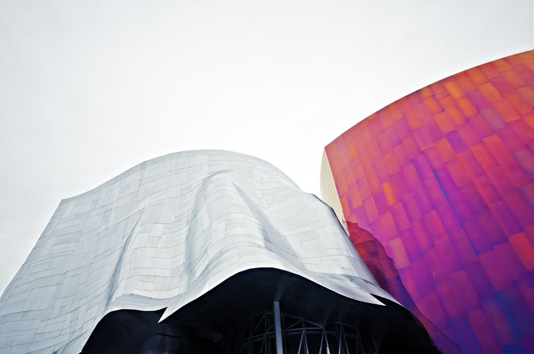 gray painted building,