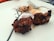 A satisfied customer with a plate of grilled meat at the restaurant.