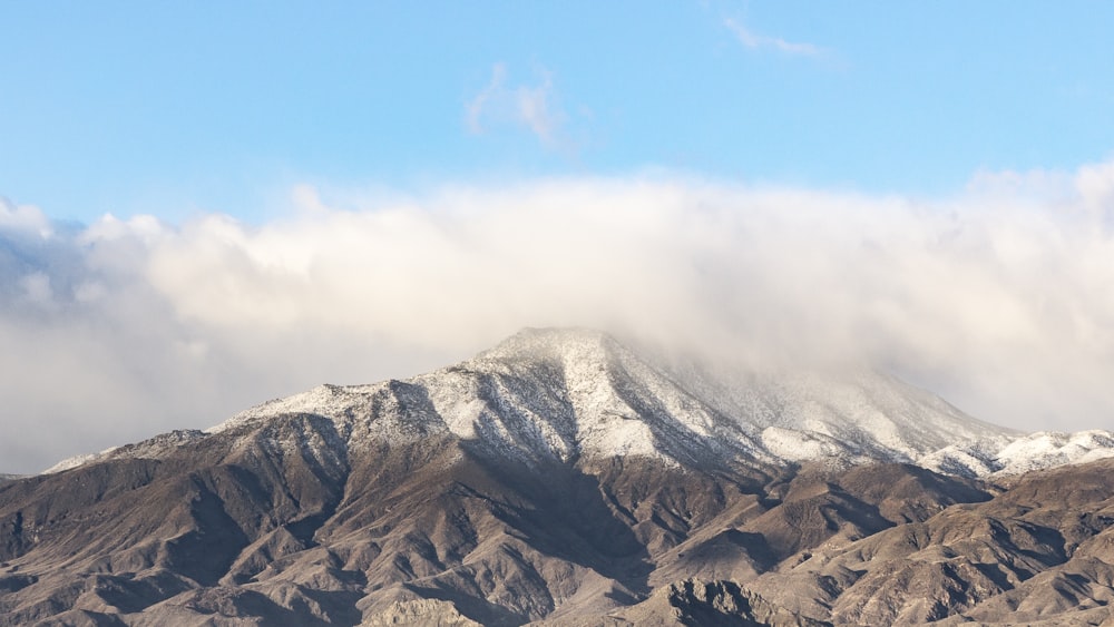 top view of alps mountain during day time