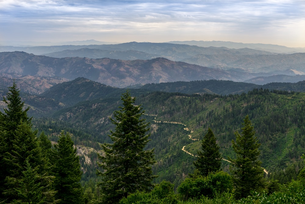 birdseye photo of mountain