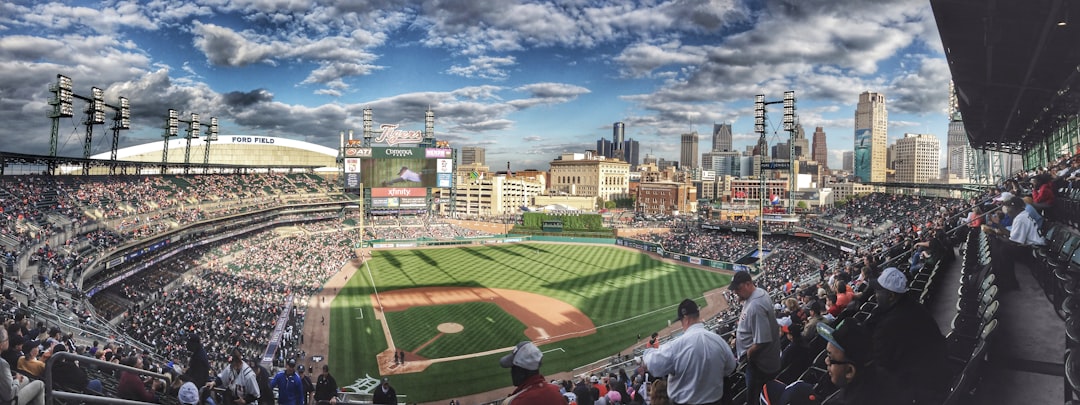 Landmark photo spot Comerica Park Detroit