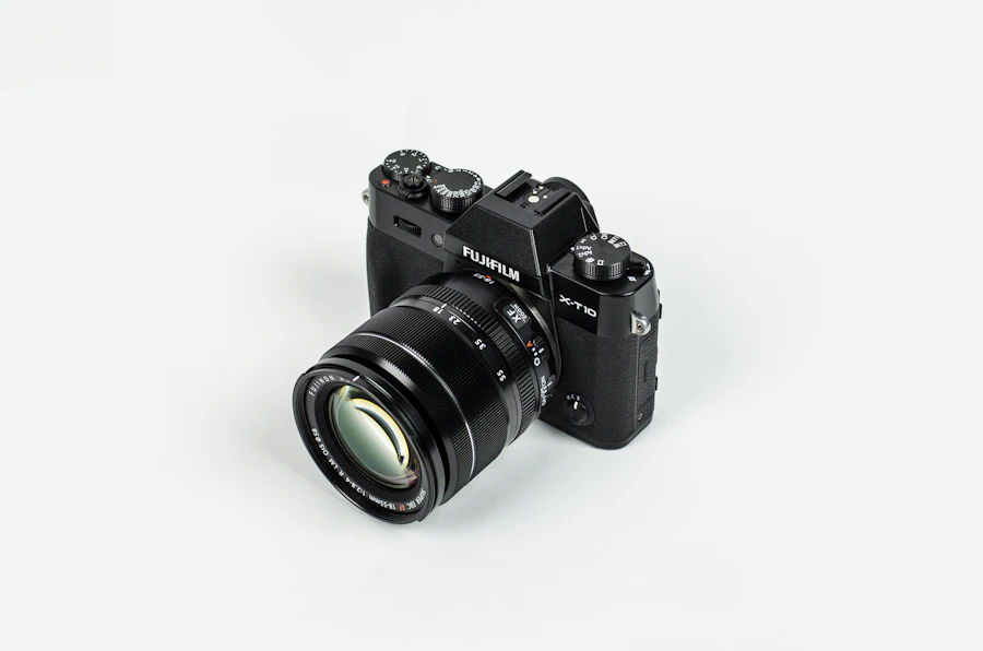 Professional camera backpack with protective padding for expensive equipment