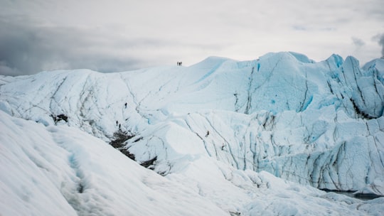 landscape photography of mountain covered with snow in Matanuska Glacier United States