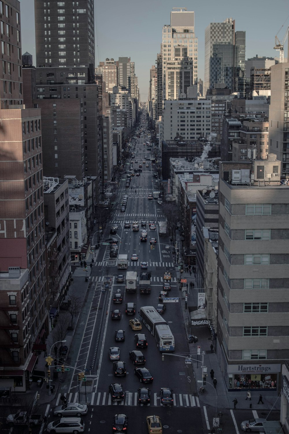 Fotografía aérea de la ciudad