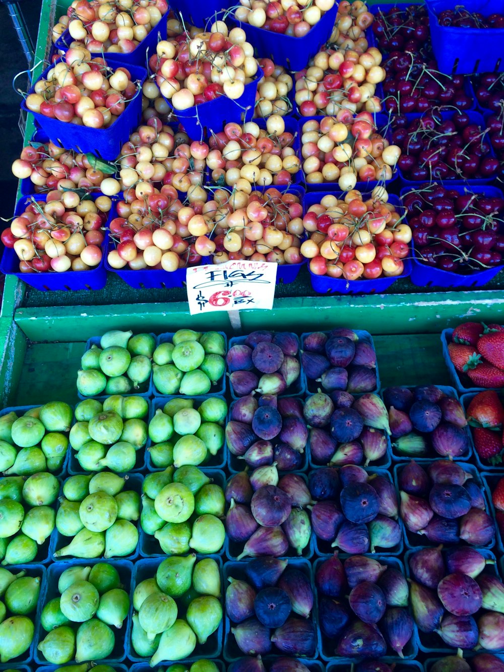 variety of fruits