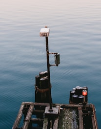 brown boat on body of water