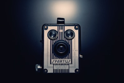 gray and black Spartus camera