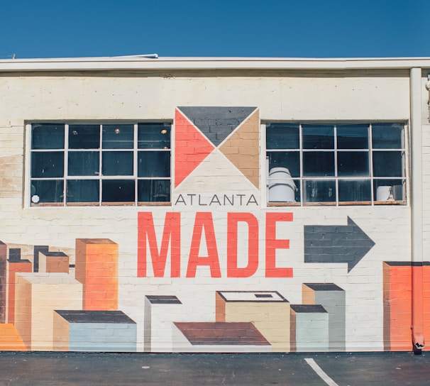 Atlanta Made printed building under blue sky during daytime