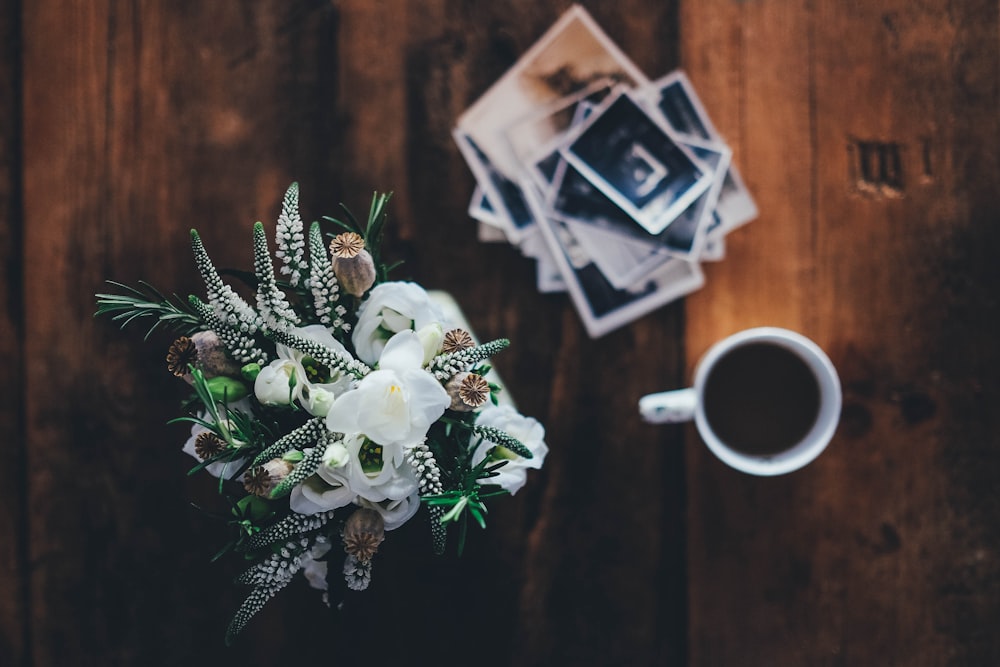 white ceramic mug