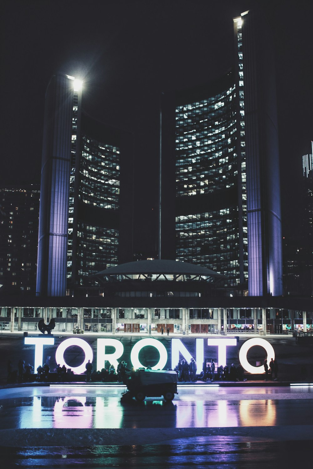 Toronto during nighttime