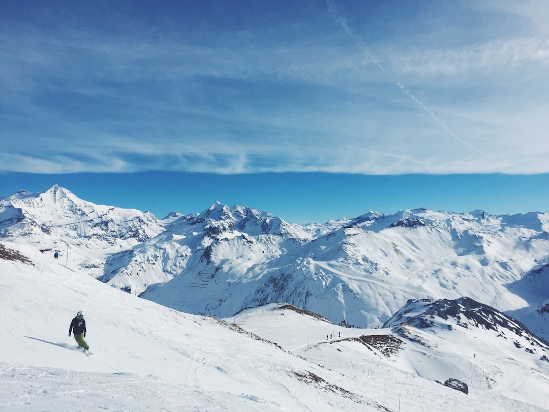 photo of Tignes Mountain range near Parc national de la Vanoise