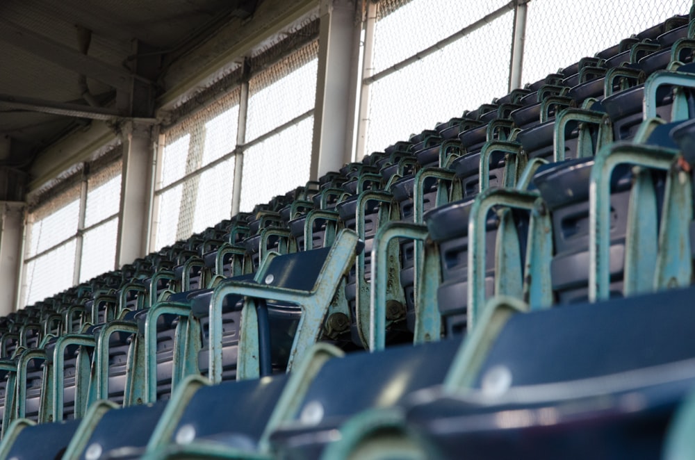 empty bleachers