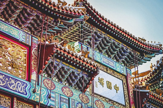 multicolored building during daytime in Chinatown United States