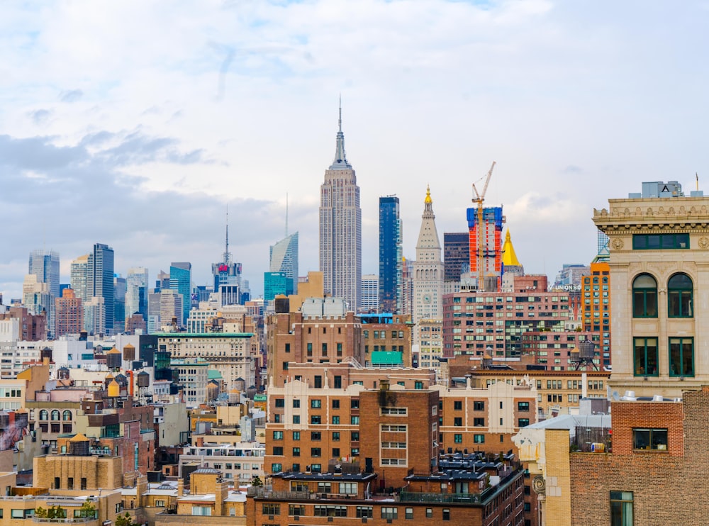 photography of assorted-color buildings during daytime